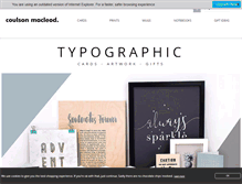 Tablet Screenshot of coulsonmacleod.com